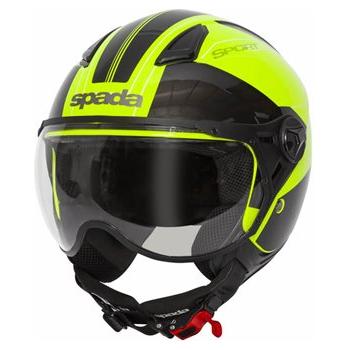 Spada Hellion Twist Open Face Helmet Yellow