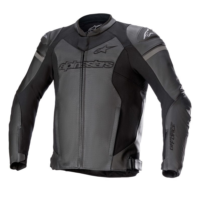 Alpinestars GP Force Leather Jacket Airflow Black / Black