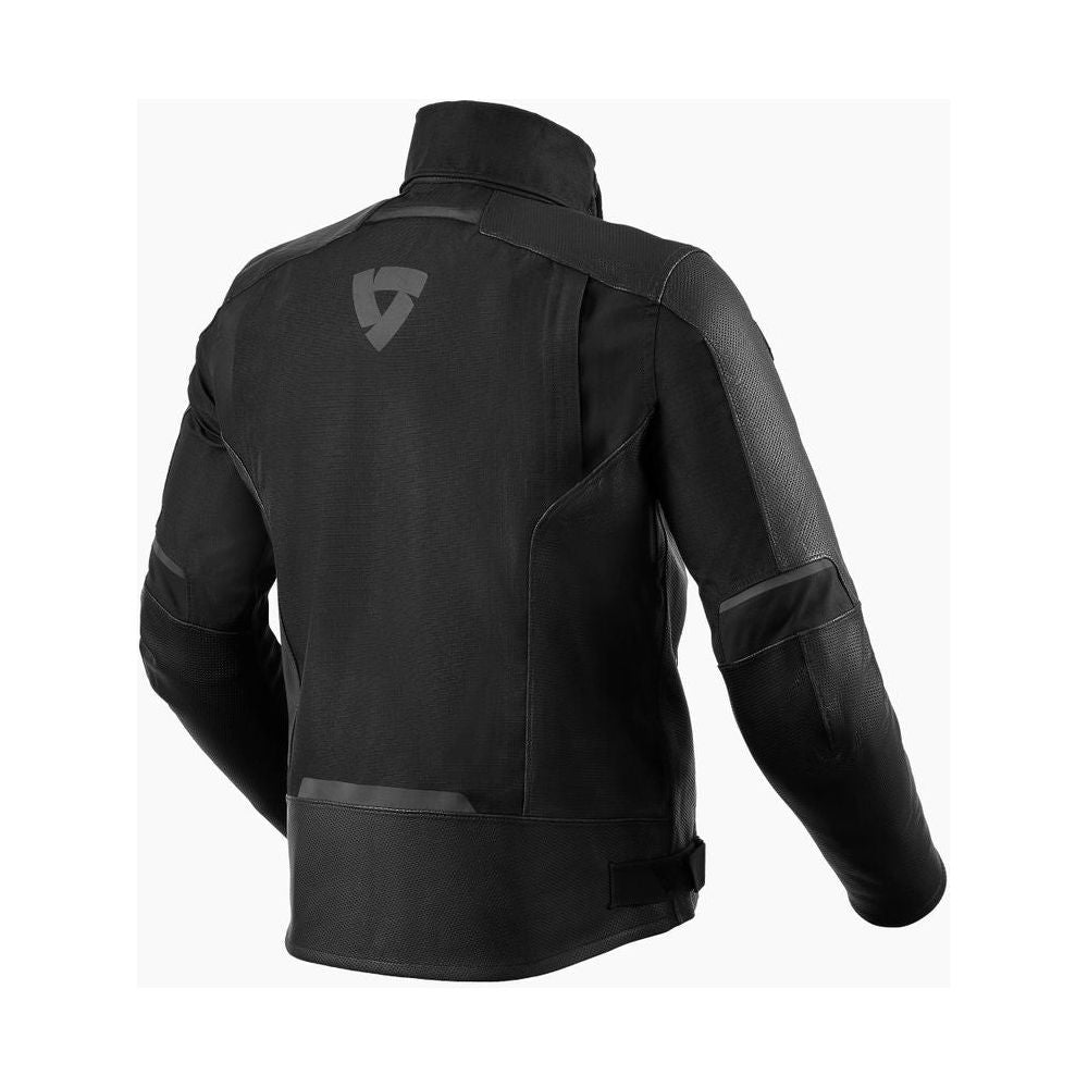 Revit Valve H2O Touring Leather Jacket Black