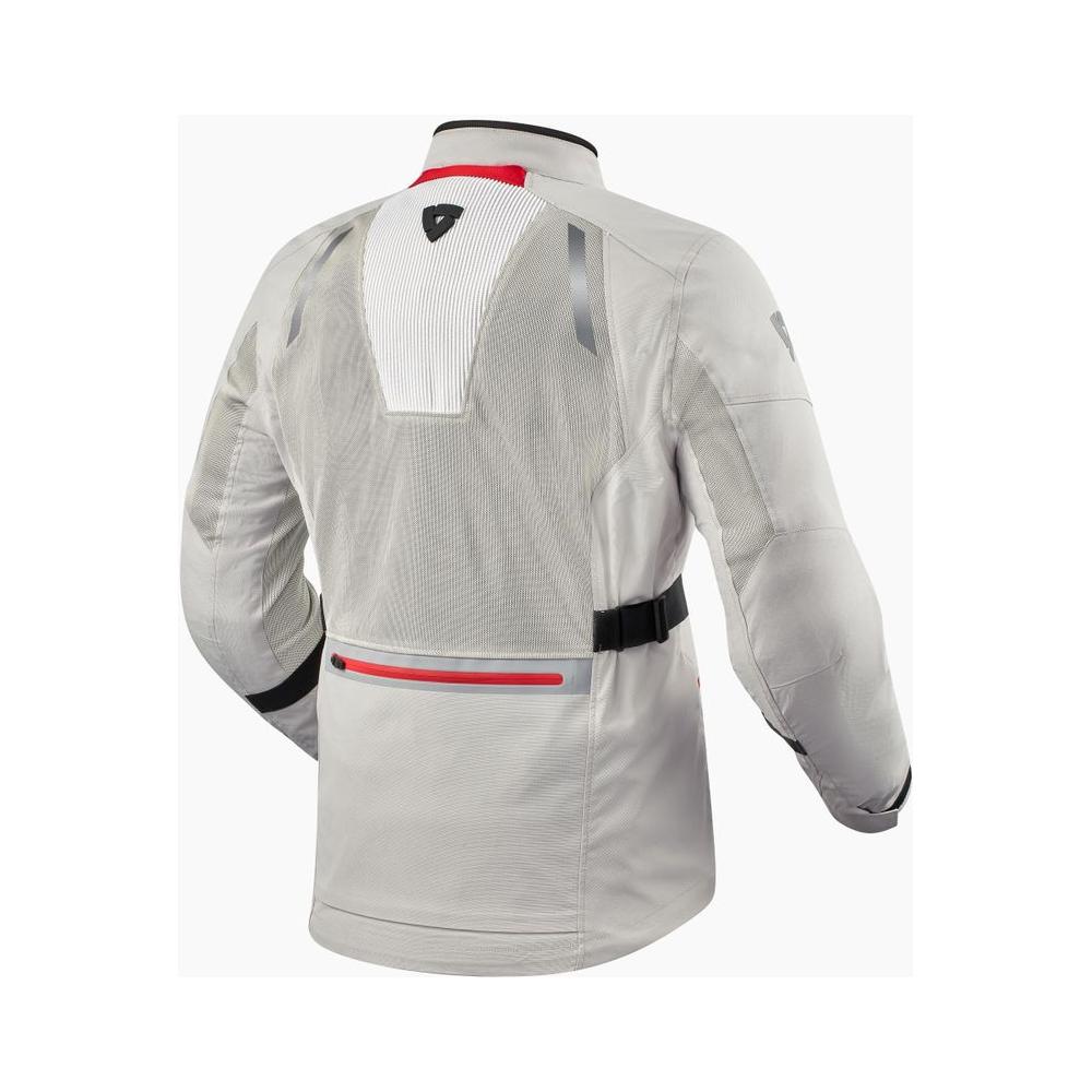 Revit Levante 2 H2O Textile Jacket Silver - FREE UK Shipping, FREE 365 Day Returns | Moto Central