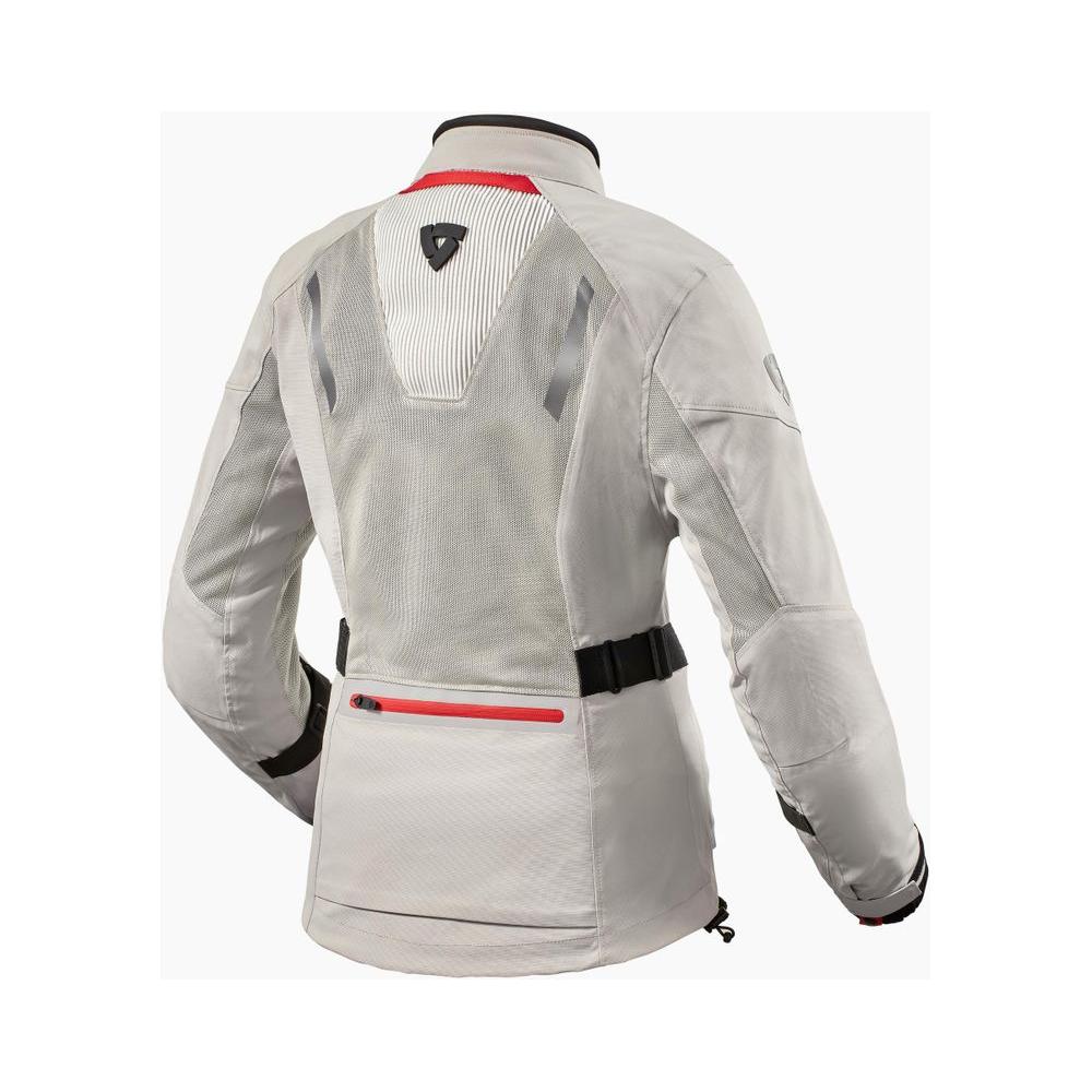 Revit Levante 2 H2O Ladies Textile Jacket Silver - FREE UK Shipping, FREE 365 Day Returns | Moto Central