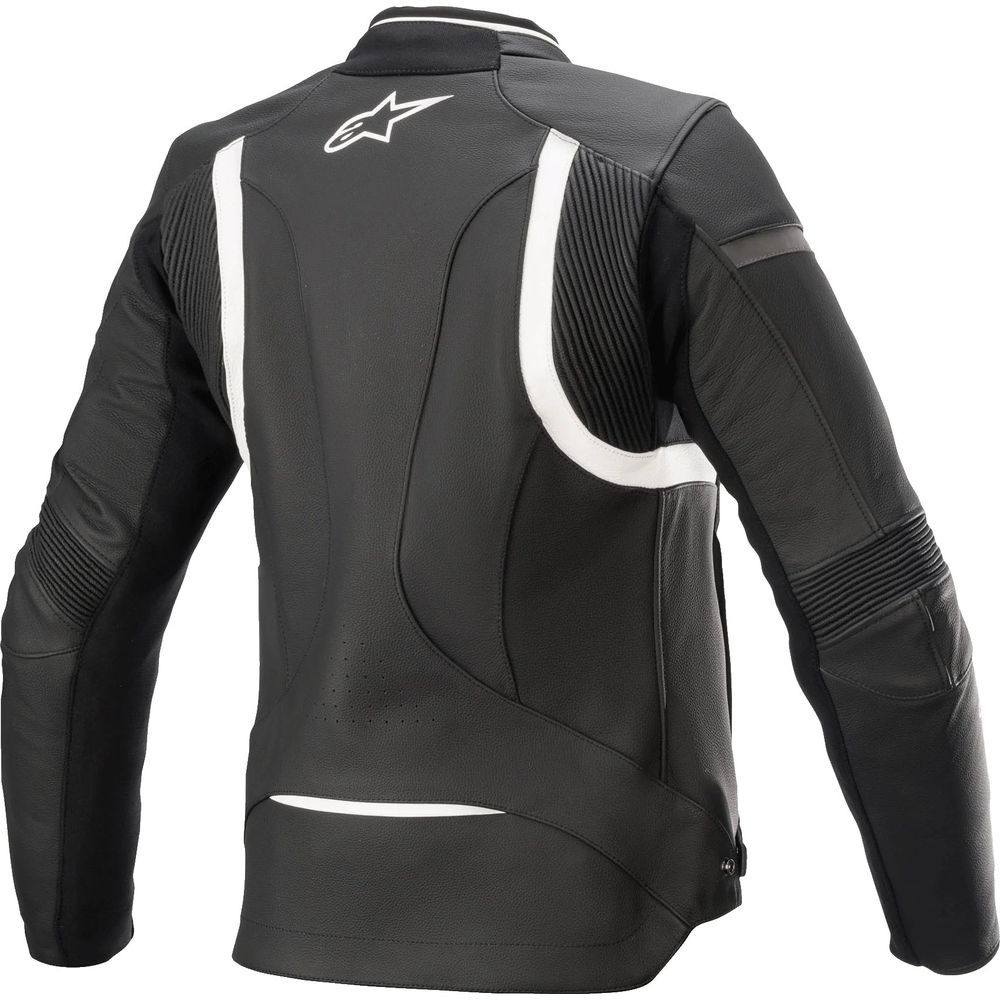 Alpinestars Stella Kira V2 Ladies Leather Jacket Black / White