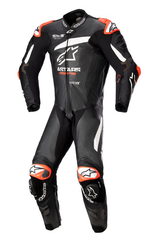 Alpinestars GP Plus V4 One Piece Leather Suit Black / White