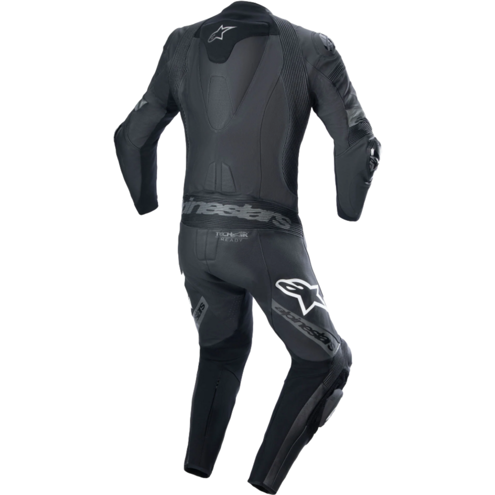 Alpinestars Missile V2 Ward One Piece Leather Suit Black / Metallic Grey