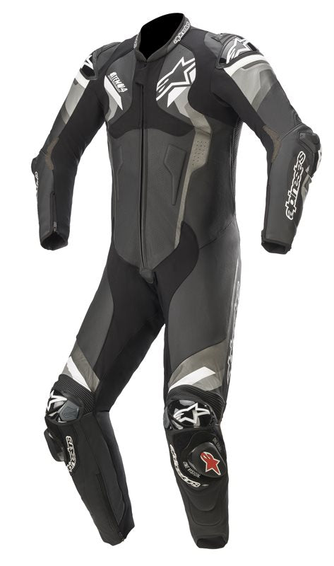 Alpinestars Atem V4 One Piece Leather Suit Black / Grey / White