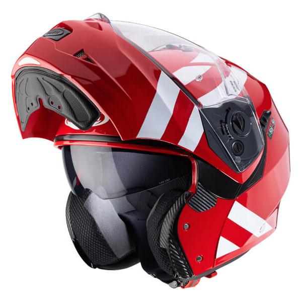 Caberg Duke 2 Super Legend Flip-Up Helmet Red / White