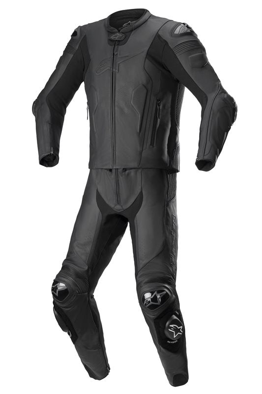 Alpinestars Missile V2 Two Piece Leather Suit Black / Black