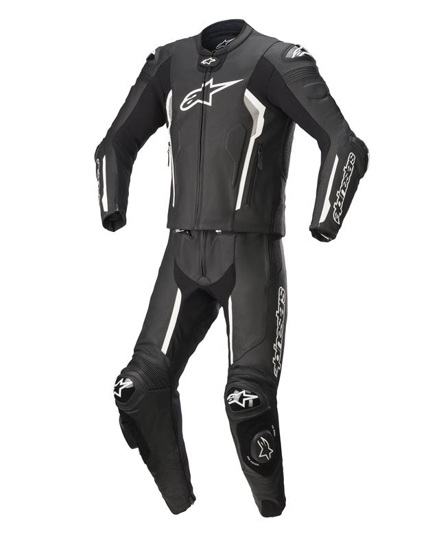 Alpinestars Missile V2 Two Piece Leather Suit Black / White