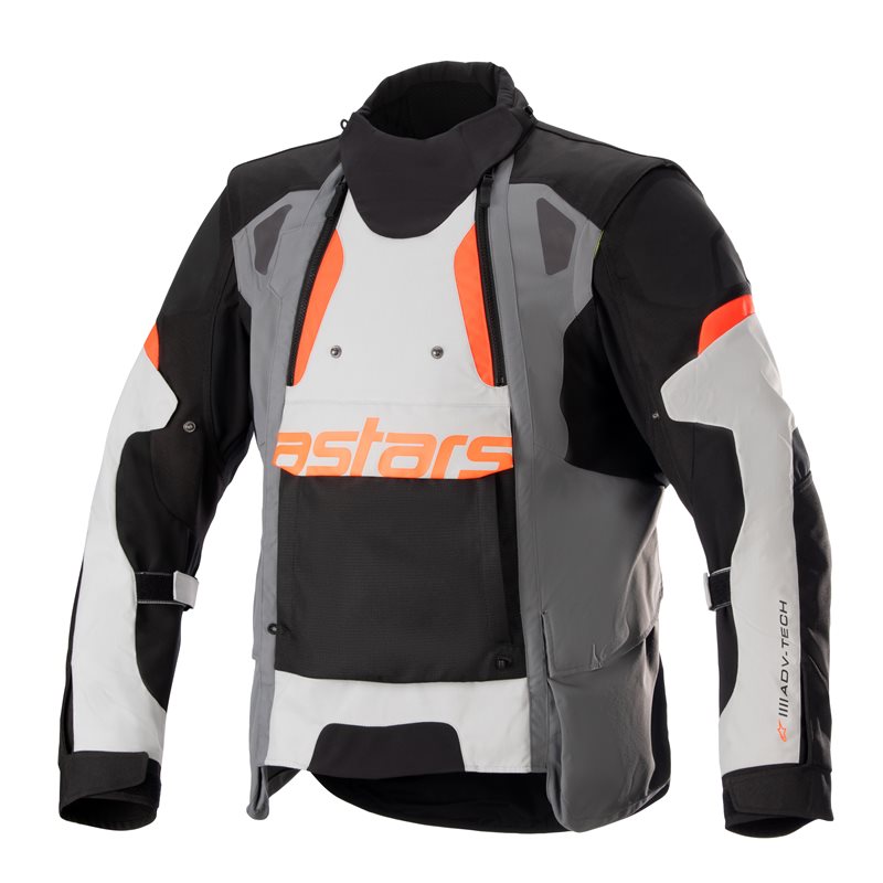 Alpinestars Halo Drystar Jacket Dark Grey / Ice Grey / Black