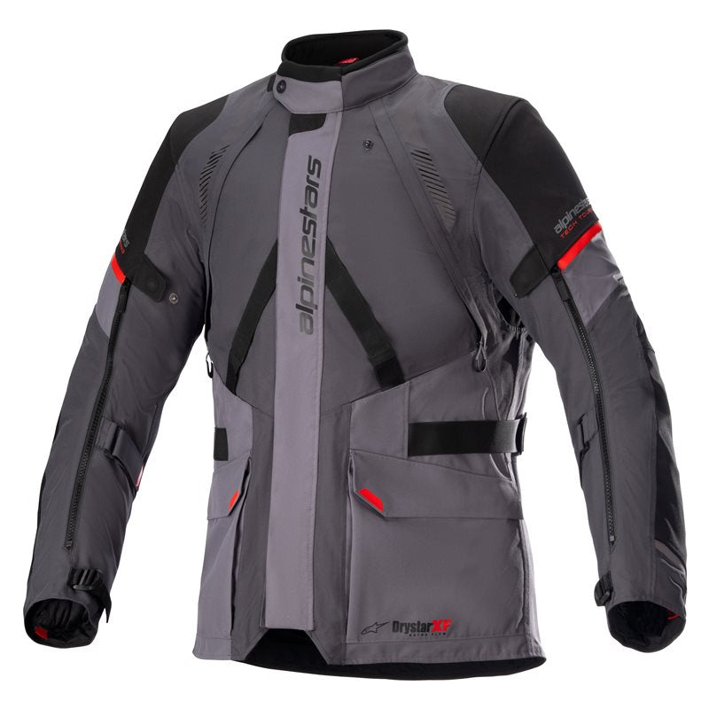 Alpinestars Monteira Drystar XF Jacket Dark Grey / Tar Grey / Bright Red