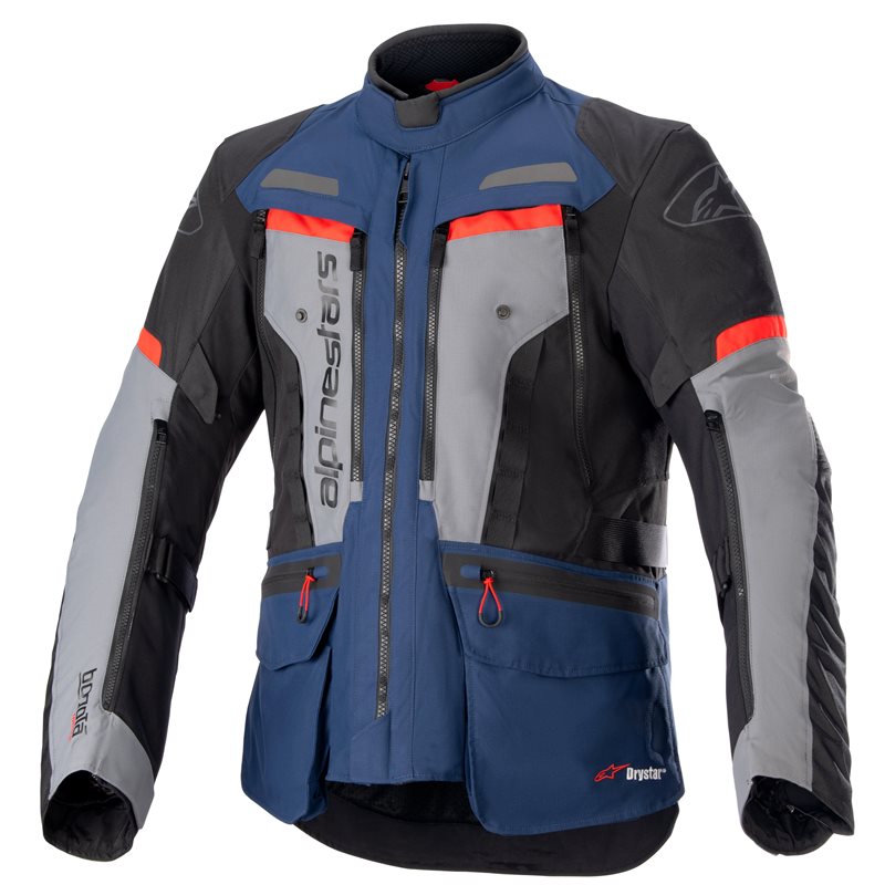 Alpinestars Bogota' Pro Drystar Jacket Dark Blue / Black / Bright Red