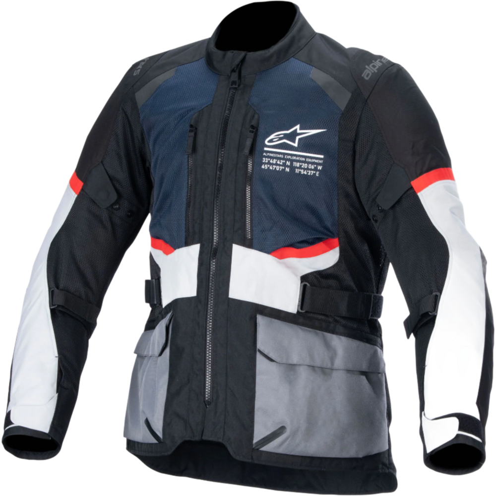 Alpinestars Andes Air Drystar Jacket Deep Blue / Black / Ice Grey