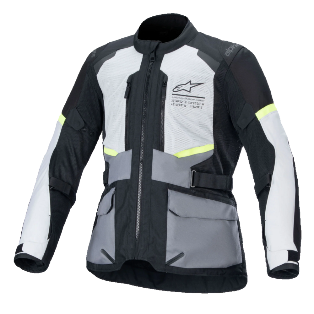 Alpinestars Andes Air Drystar Jacket Ice Grey / Dark Grey / Black