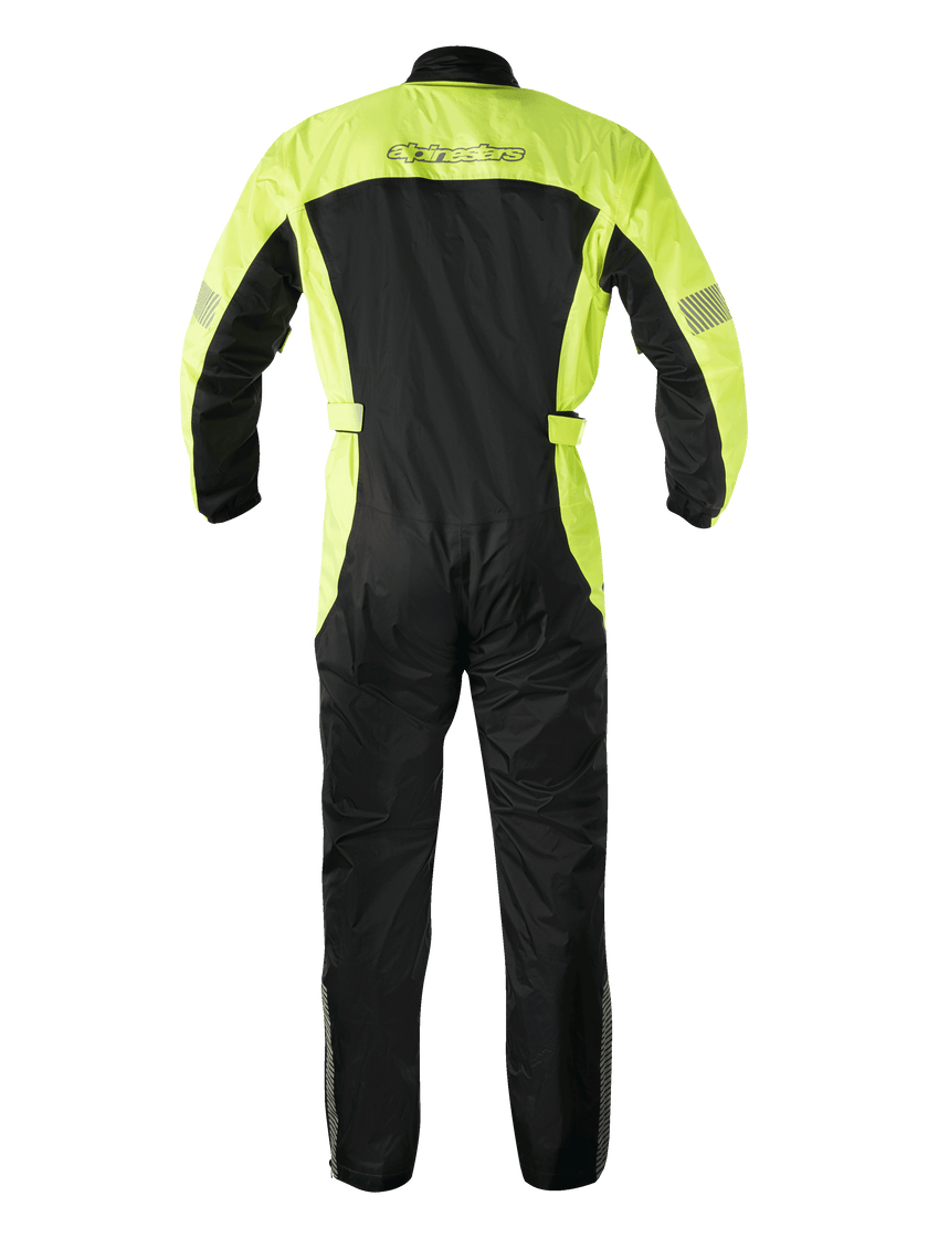 Alpinestars Hurricane One Pieces Rain Suit Fluo Yellow / Black - FREE UK Shipping, FREE 365 Day Returns | Moto Central