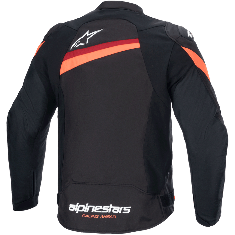 Alpinestars T-GP Plus R V4 Textile Jacket Black / Fluo Red  - FREE UK Shipping, FREE 365 Day Returns | Moto Central