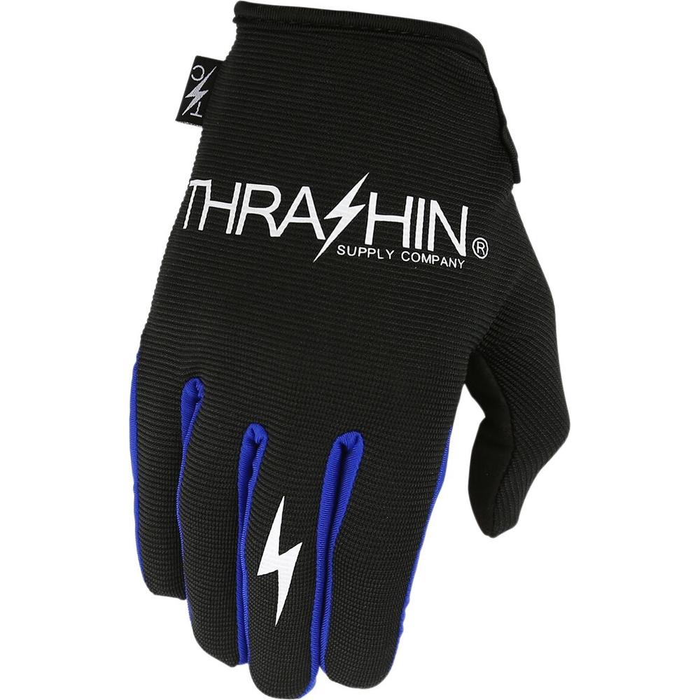 Thrashin Supply Company Stealth Textile Gloves Black / Blue