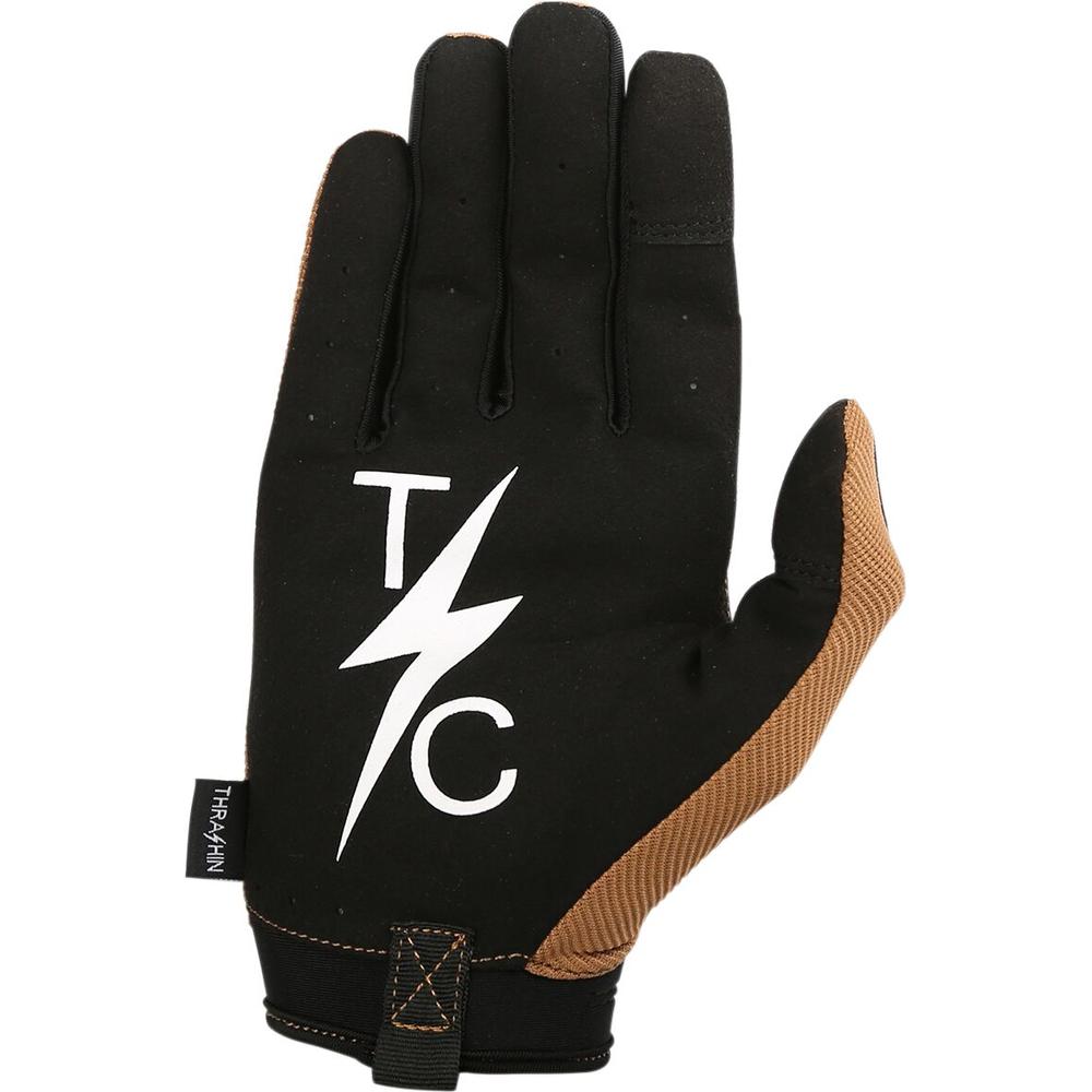 Thrashin Supply Company Covert Textile Gloves Black / Tan - FREE UK Shipping, FREE 365 Day Returns | Moto Central