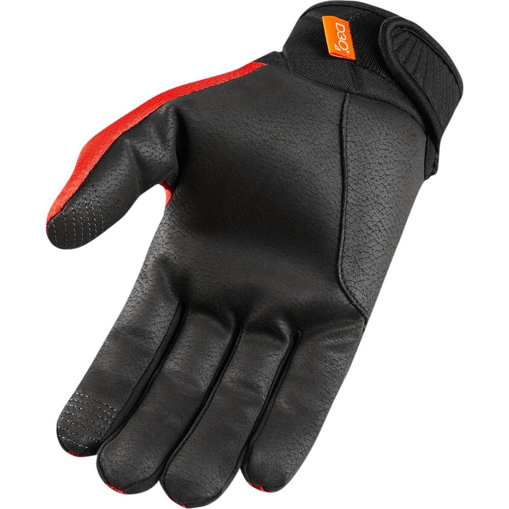 Icon Anthem 2 Textile CE Gloves Red / Black  - FREE UK Delivery - Moto Central