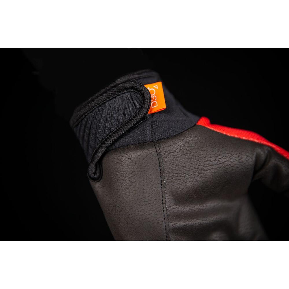 Icon Anthem 2 Textile CE Gloves Red / Black  - FREE UK Delivery - Moto Central