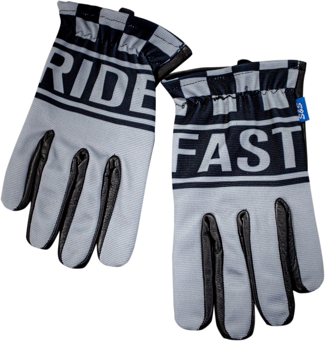 S&S Cycle Ride Fast Gloves Black / Grey