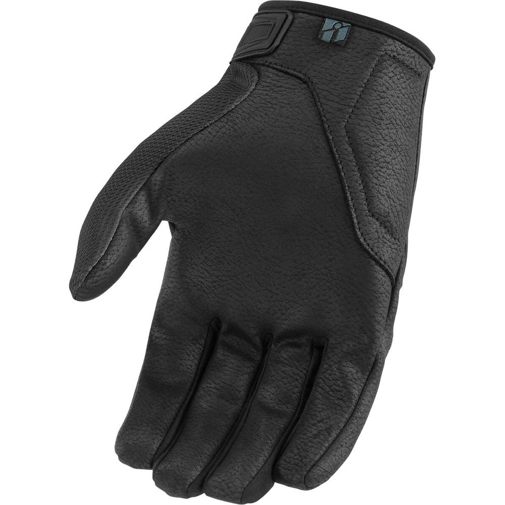 Icon Hooligan CE Gloves Black  - FREE UK Delivery - Moto Central