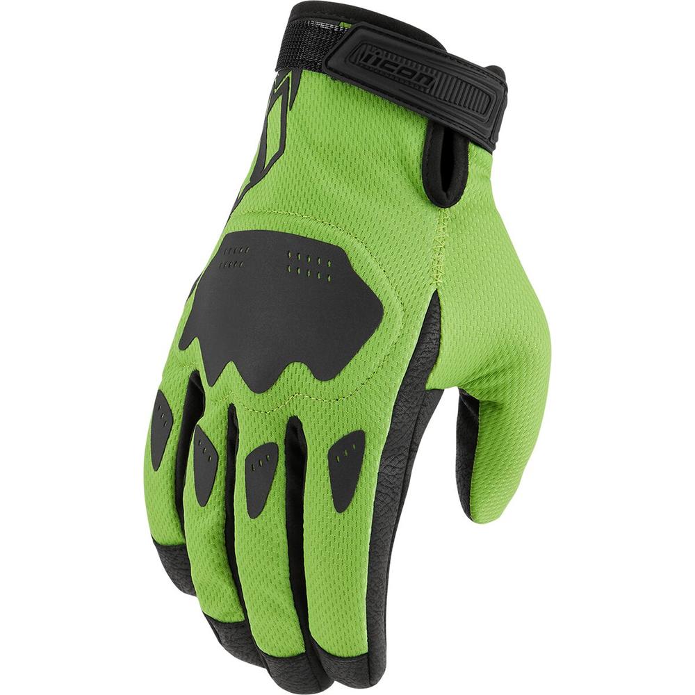 Icon Hooligan CE Gloves Green