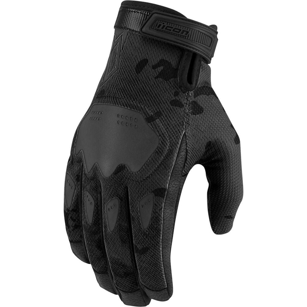 Icon Hooligan CE Gloves Dark Camo