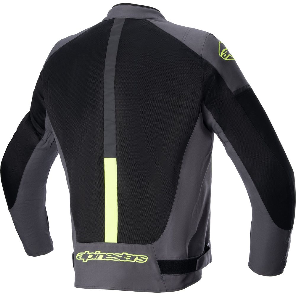 Alpinestars T SP X Superair Jacket Tar Grey / Black / Fluo Yellow  - FREE UK Shipping, FREE 365 Day Returns | Moto Central