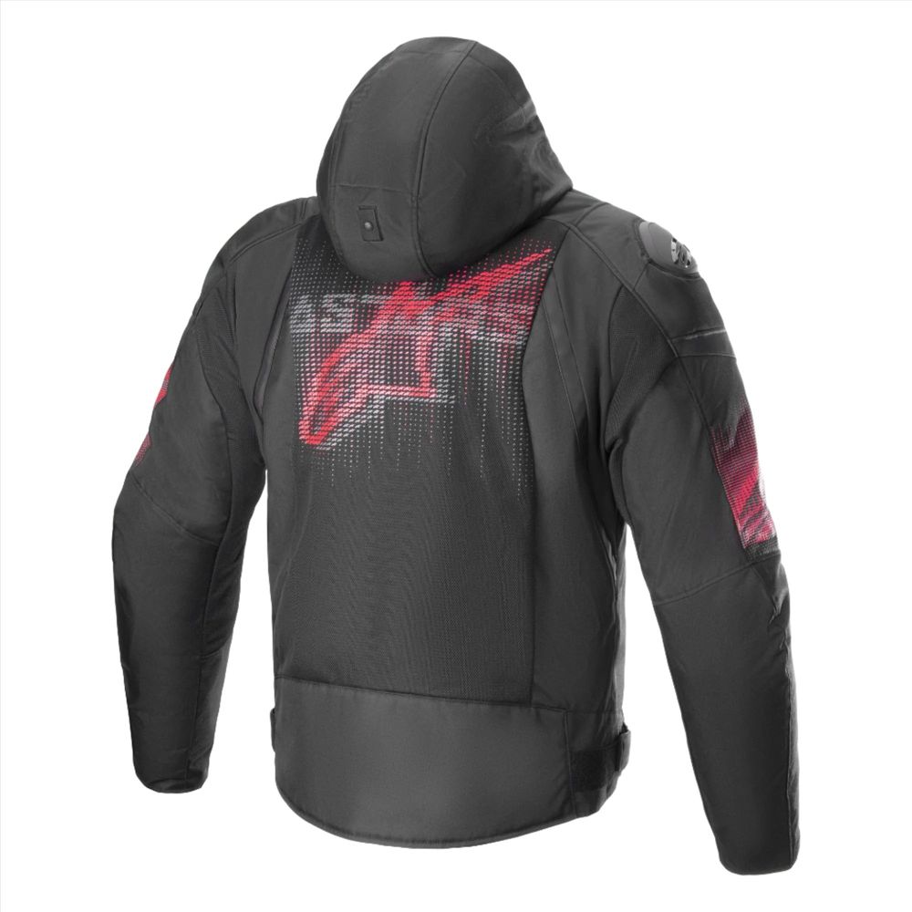 Alpinestars Zaca Air Venom Waterproof Jacket Black / Bright Red