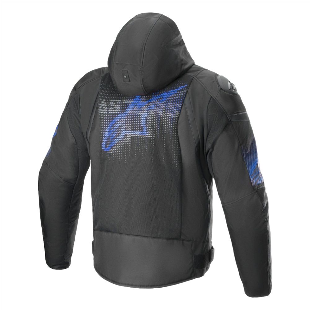 Alpinestars Zaca Air Venom Waterproof Jacket Black / Electric Blue