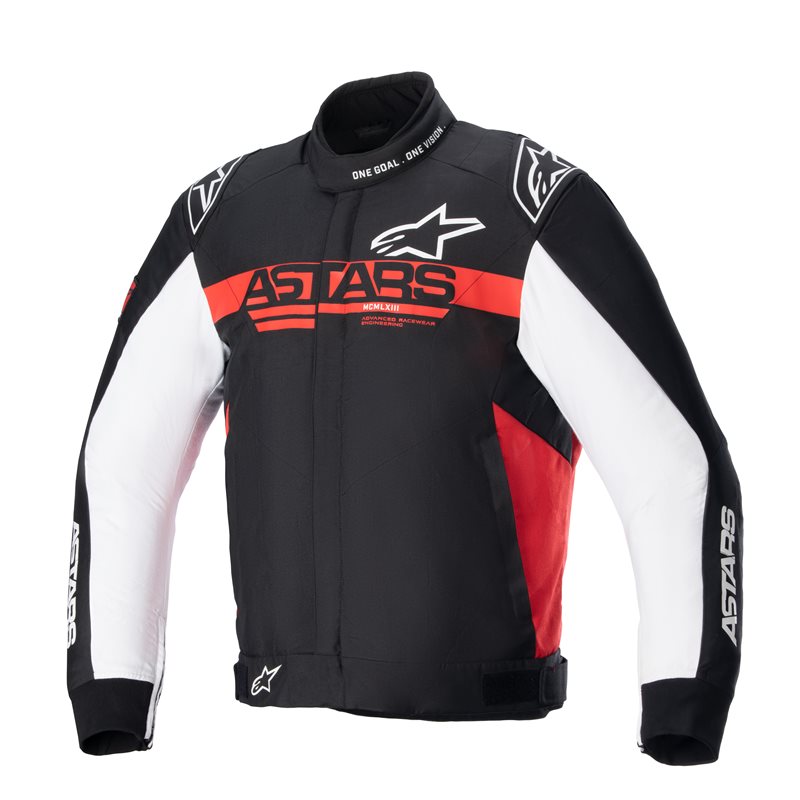 Alpinestars Monza-Sport Jacket Black / Bright Red / White