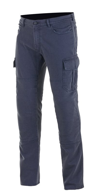 Alpinestars Cargo Riding Trousers Blue Distressed