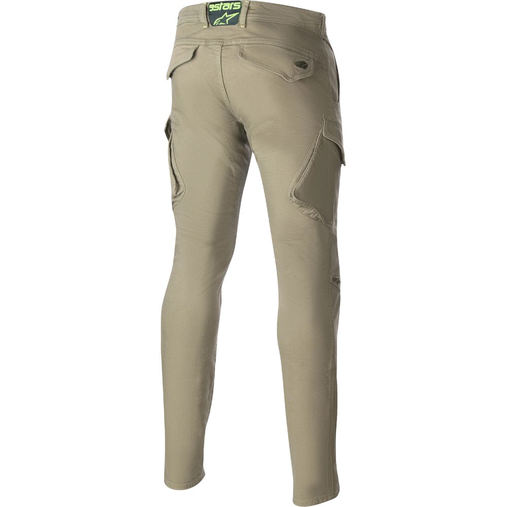 Alpinestars Caliber Slim Fit Tech Riding Trouser Military Green - FREE UK Shipping, FREE 365 Day Returns | Moto Central