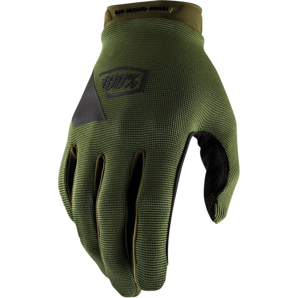 100% Ridecamp Gloves Fatigue Green