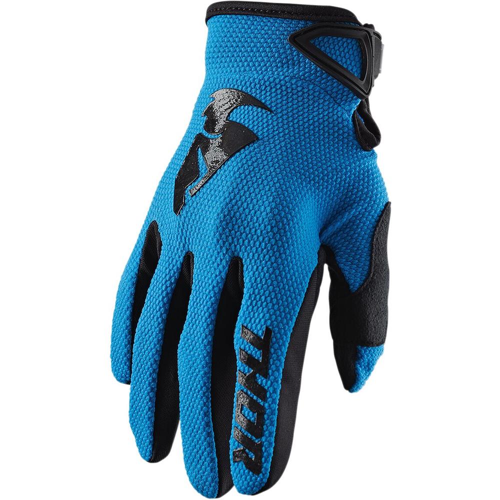 Thor Sector S20 Gloves Blue  - FREE UK Delivery - Moto Central