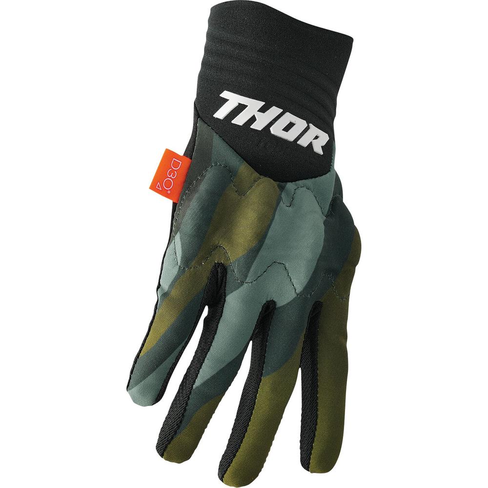 Thor Rebound Textile Gloves Camo / Black