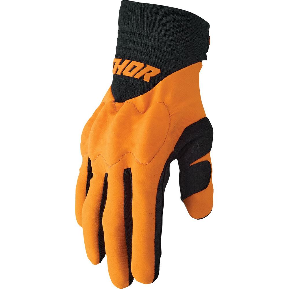 Thor Rebound Textile Gloves Fluo Orange / Black