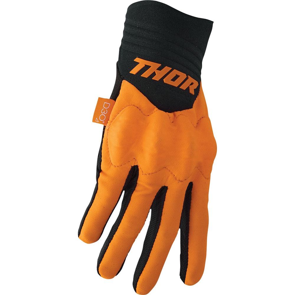 Thor Rebound Textile Gloves Fluo Orange / Black