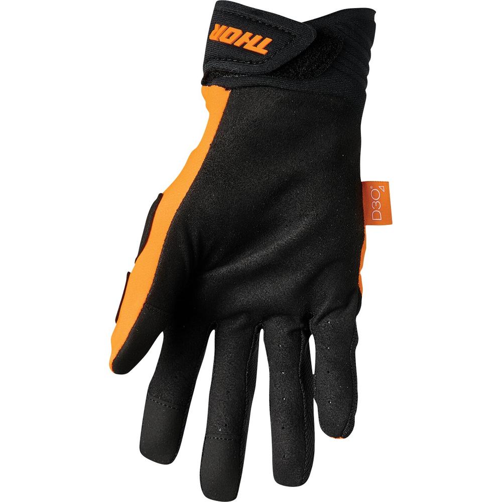 Thor Rebound Textile Gloves Fluo Orange / Black