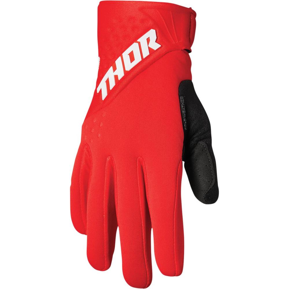 Thor Spectrum Cold Weather Textile Gloves Red / White