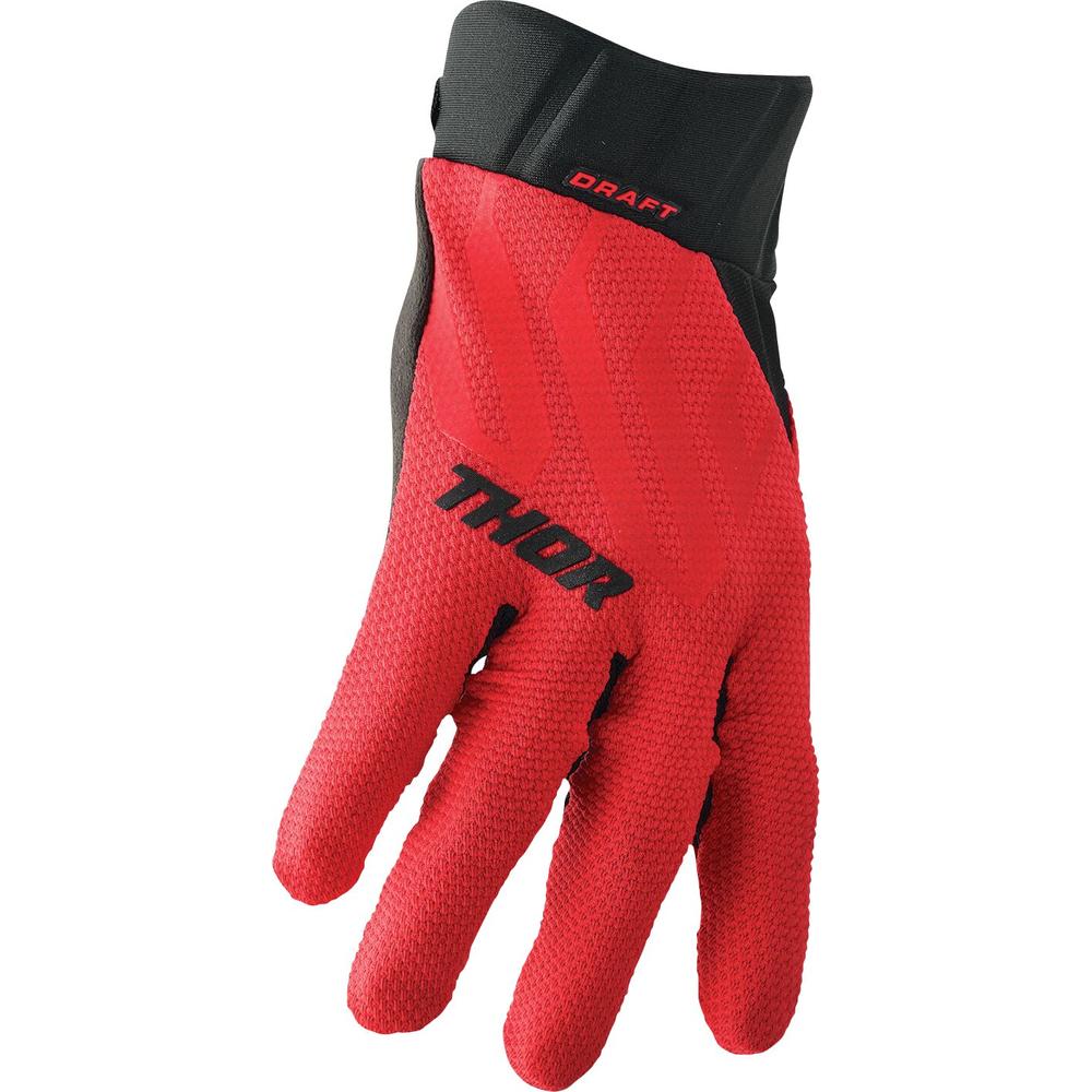 Thor Draft Textile Gloves Red / Black