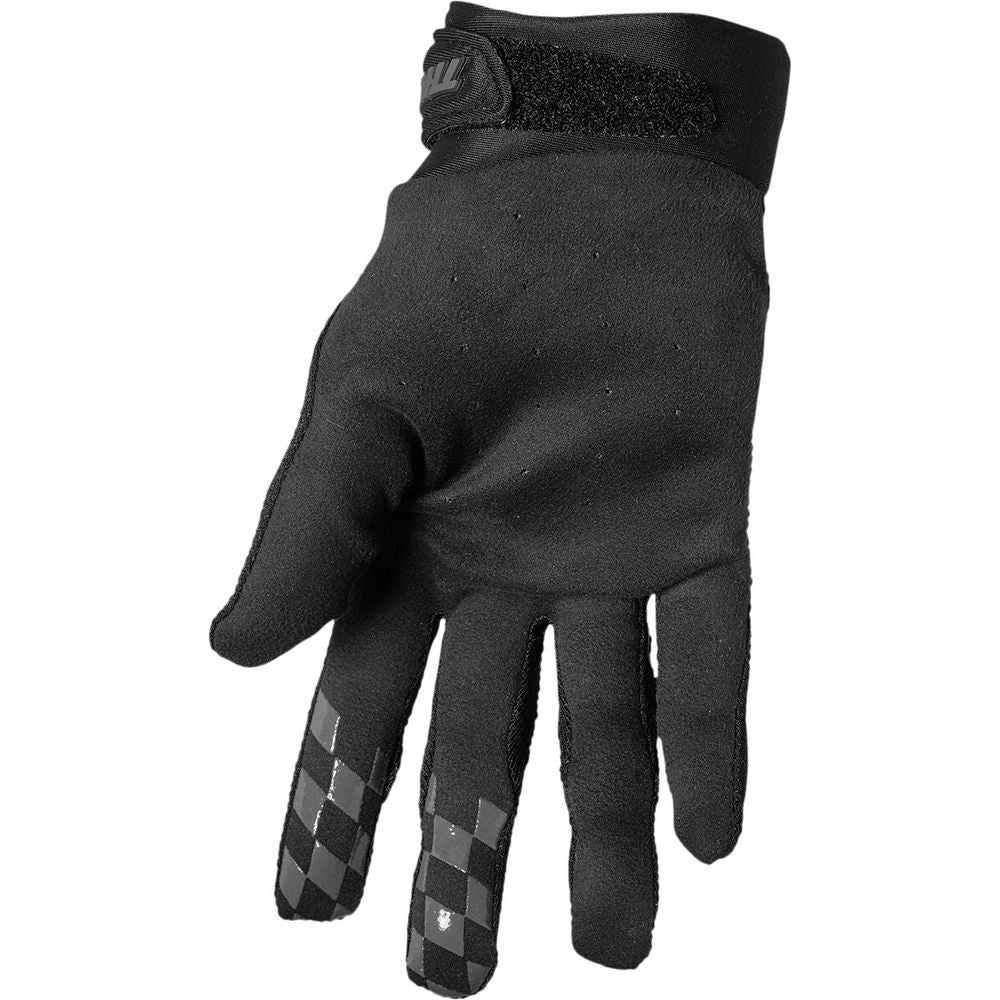 Thor Draft Textile Gloves Black / Charcoal  - FREE UK Delivery - Moto Central