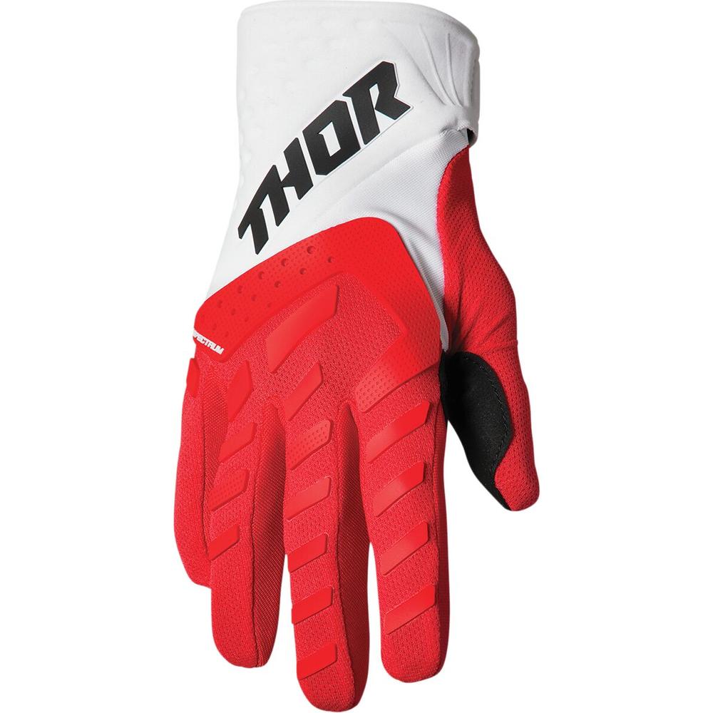 Thor Spectrum Textile Gloves Red / White