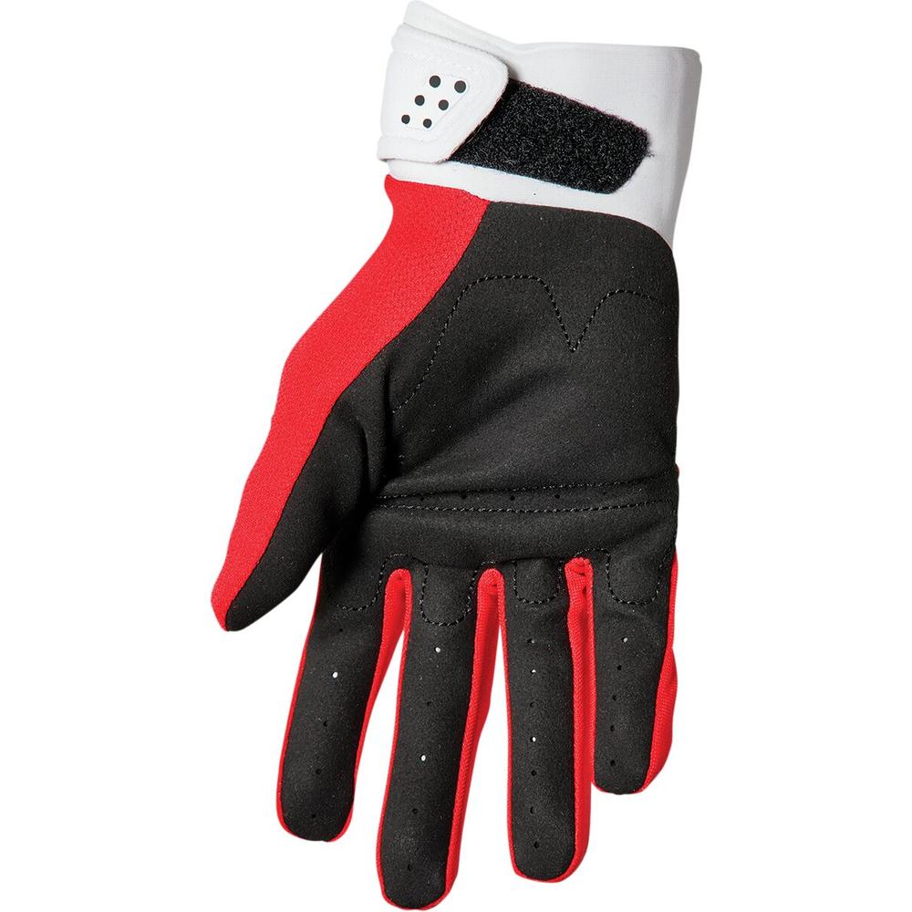 Thor Spectrum Textile Gloves Red / White