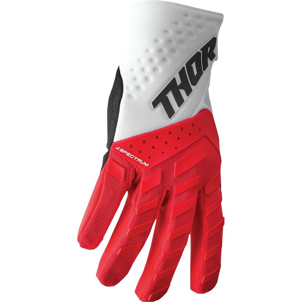 Thor Spectrum Textile Gloves Red / White