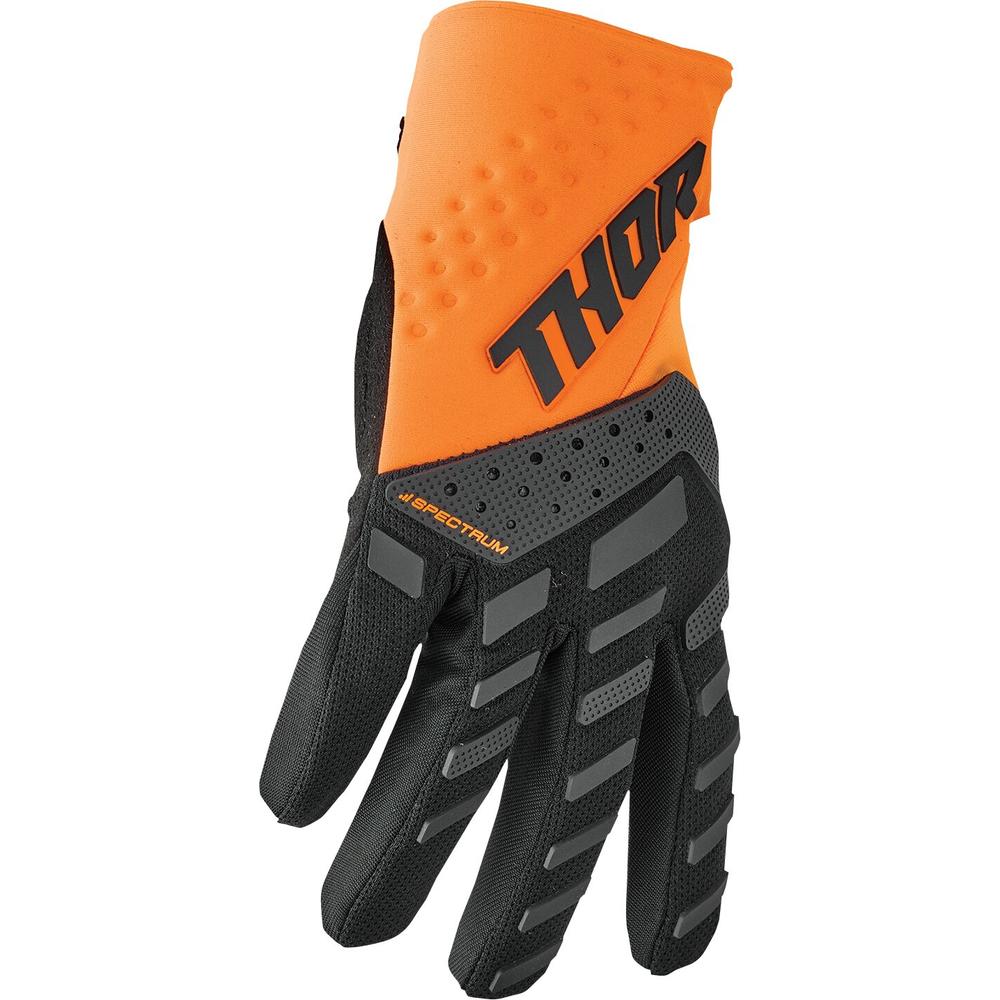 Thor Spectrum Textile Gloves Orange / Black