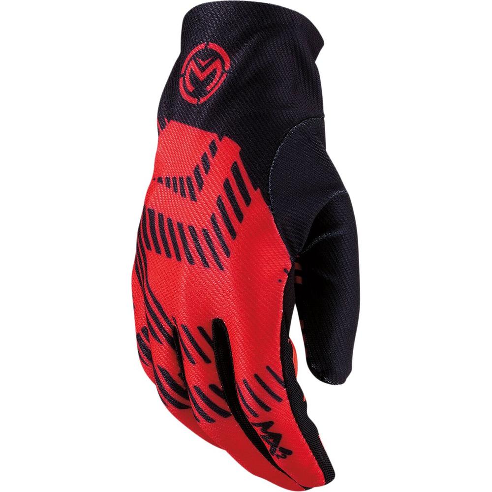 Moose Racing MX2 Textile Gloves Red