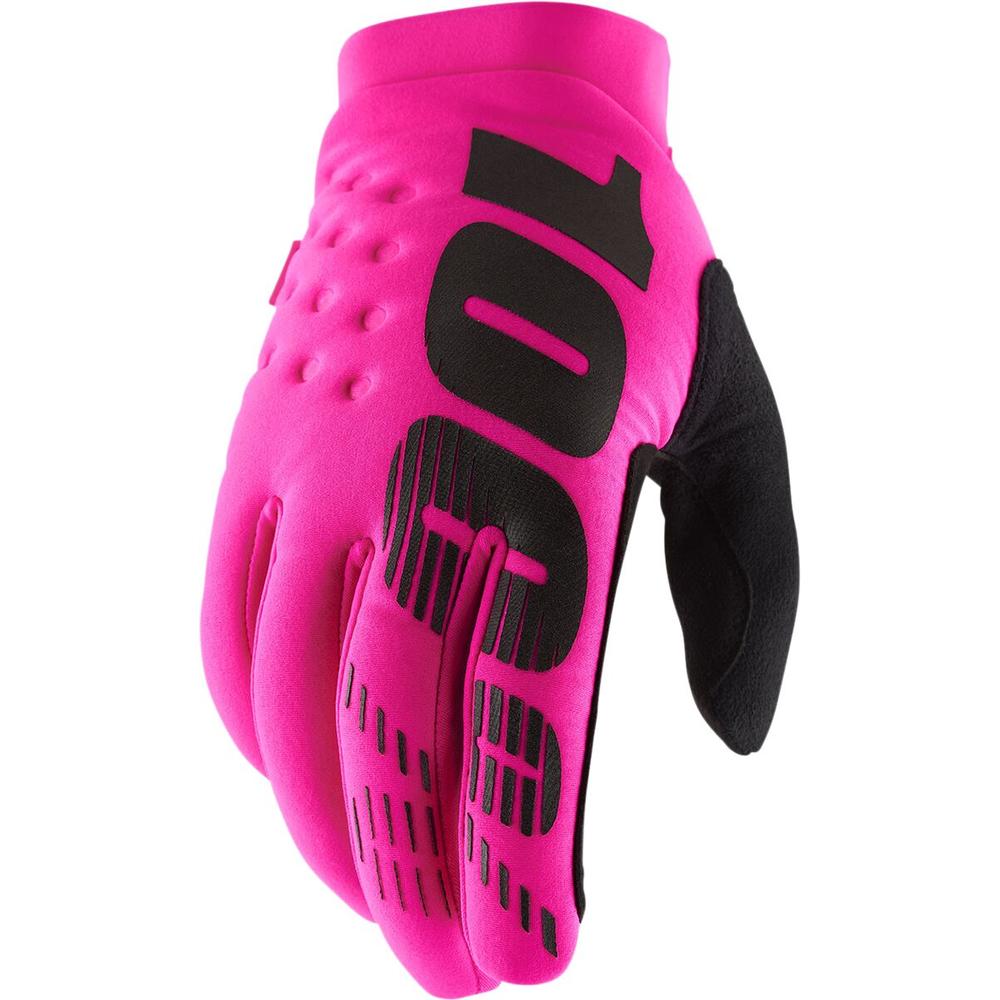 100% Brisker Gloves Pink