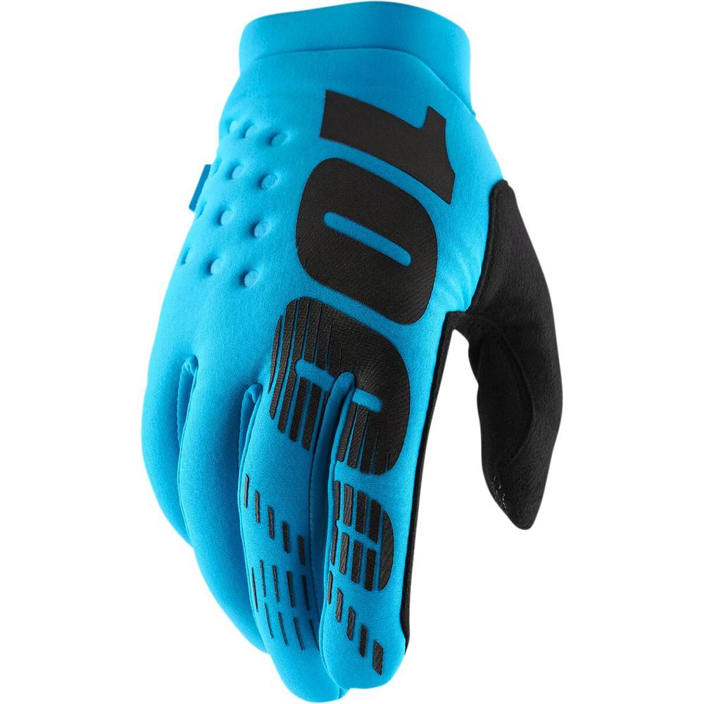 100% Brisker Gloves Turquoise