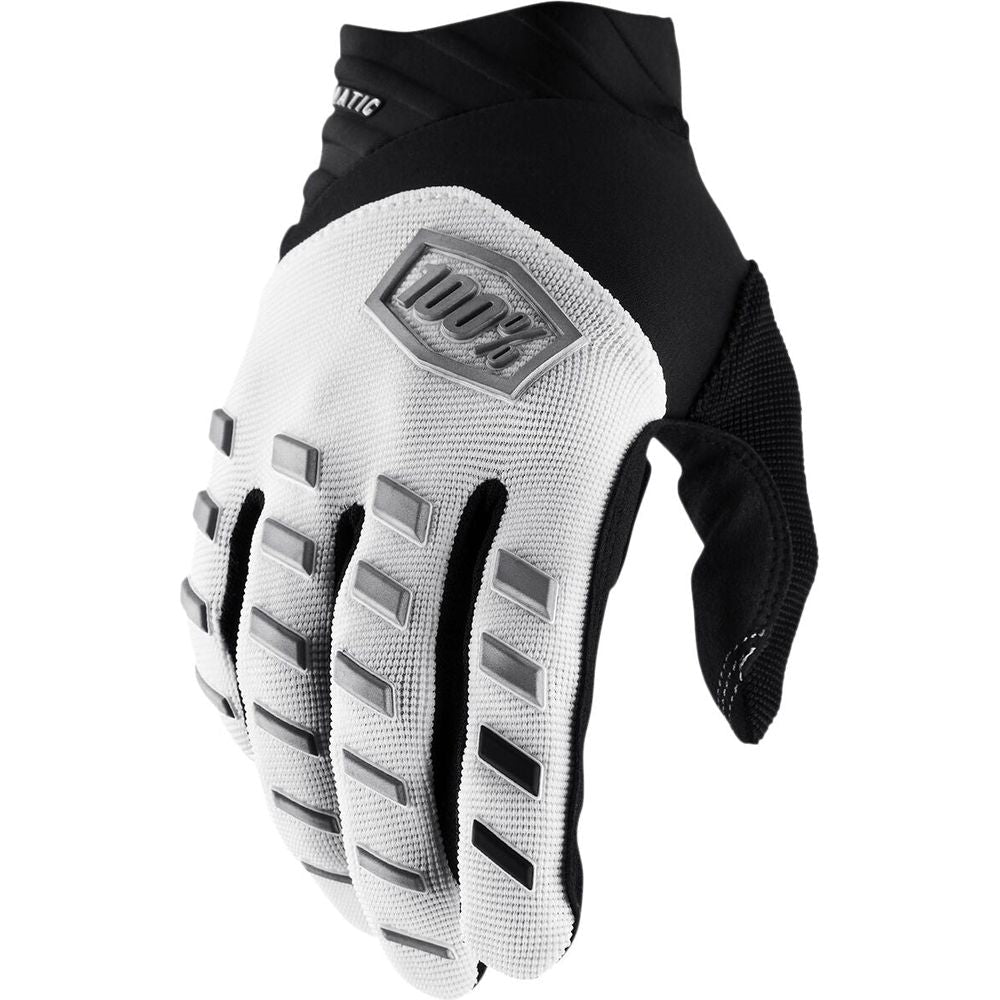 100% Airmatic Gloves White